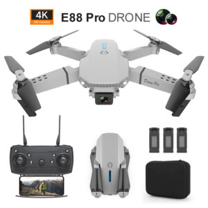 E88 Pro Drone 4K HD Daul Camera WIFI FPV Portable Foldable Remote