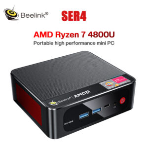 Beelink SER4 SER Mini PC Ryzen 7 AMD 4800U WINDOWS11 Kingston DDR4 NVME