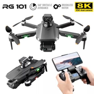 RG101 MAX GPS Drone 8K Professional Dual HD Camera FPV 3KM Aerial