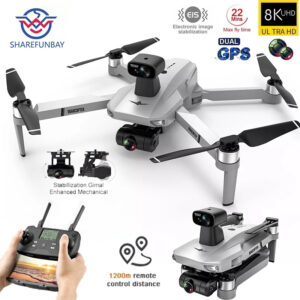 KF102 Drone 8K Brushless With 4K Professional HD Camera 2 Axis GPS Fpv