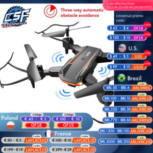 KY603 Mini Drone 4K HD Camera Three Way Infrared Obstacle Avoidance