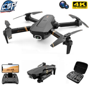 V4 Drone WIFI Live Video FPV 4K / 1080P HD Wide Angle Camera Foldable