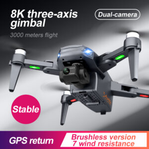 RG106 Drone 8K Profesional GPS 3 Km Quadcopter With Dual Camera 3 Axis