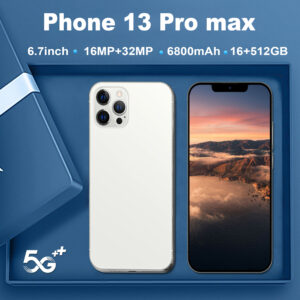 Smartphone I13 Pro Max 6.7 Inch Dual Card Unlocked 5G Android Cell
