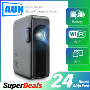 A30C Pro Projector Portable AUN LED MINI Projector Home Smart TV Box