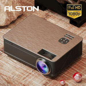 Alston M5S M5SW Full HD 1080P Projector Support 4K Android WIFI 7000