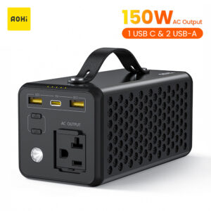 AOHI Portable Power Station 96WH Backup Lithium Battery 26800mAh Supply