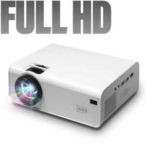 AUN Full HD 1080P Projector A13 MINI Beamer LED Home Theater Android