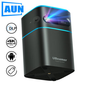 AUN MINI Projector Android 9 Beamer Ubeamer 1 Pro 4K Video Projector