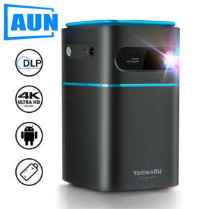 AUN Ubeamer 1 Pro MINI Projector Android 9 Beamer 4K Video Projector