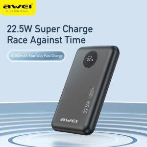 AWEI P120K 10000mAh Portable Power Bank PD 22.5W