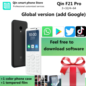 Add Google Play Store Qin F21 Pro Android 11 Touchscreen 4G Smart