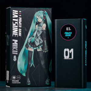 Anime Miku Power Bank 20000mAh Portable 20W Fast
