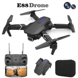 Aubess E88 Drone 4K Profesional HD 4K WIFI RC Airplane Dual Camera Wide