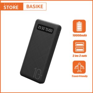 Basike PT69P Power Bank 10000mAh LED Display Portable Powerbank