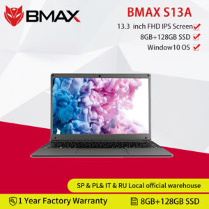 BMAX S13A 13.3 Inch Intel N3350 Laptop WINDOW10 Notebook 8GB LPDDR4