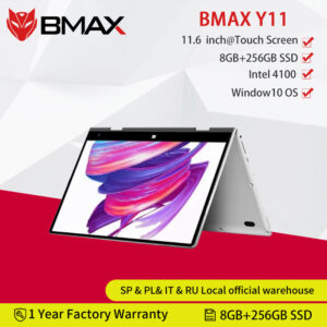 BMAX Y11 360° Laptop 11.6 Inch Quad Core Intel N4120 N4100 1920*1080