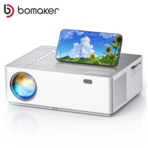 Bomaekr LED Projector Android 10.0 WIFI Full HD 1080P 300 Inch Big