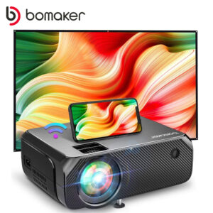 Bomaker LED Projector Android 10.0 WIFI Full HD 1080P Supported 300
