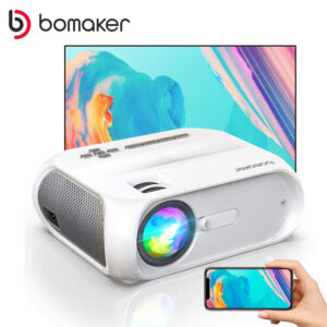 Bomaker S5 HD LED Projector Home Cinema 150 ANSI Lumens Support 1080P