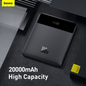 Baseus 100W Power Bank 20000mAh Type C PD Fast Charging Powerbank