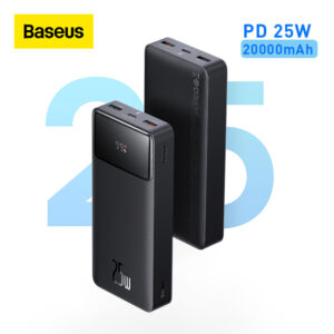 Baseus 20000mAh Power Bank PD 25W Portable Phone Charger External