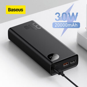 Baseus 20000mAh Power Bank 30W PD QC 3.0 Quick Charging Powerbank