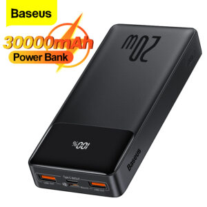 Baseus 30000mAh Power Bank 20W Portable Charging External Battery