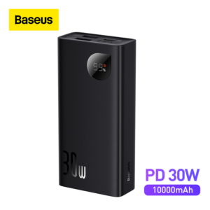 Baseus 30W Mini Power Bank 10000mAh PD Fast Charging Powerbank Portable