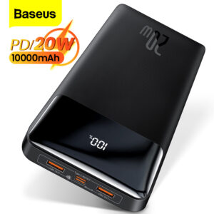 Baseus PD 20W Power Bank 10000mAh Portable Charger External Battery