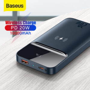 Baseus Power Bank 10000mAh Portable 20W Magnetic Wireless Charger