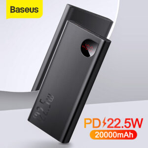 Baseus Power Bank 20000mAh Portable External Battery Charger 20000 mAh