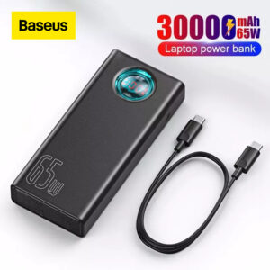 Baseus Power Bank 30000mAh 65W PD Quick Charge QC3.0 Powerbank For