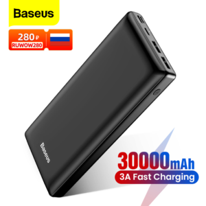 Baseus Power Bank 30000mAh Power Bank USB C Fast