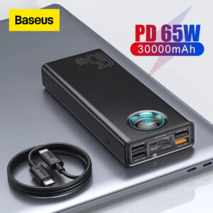 Baseus Power Bank 30000mAh Type C PD 3.0 Fast Charger Quick Charge 3.0