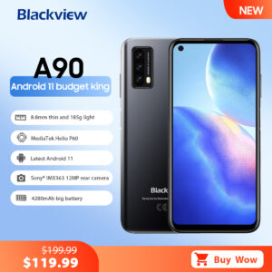 Blackview A90 Smartphone Helio P60 Octa Core 12MP HDR Camera Mobile