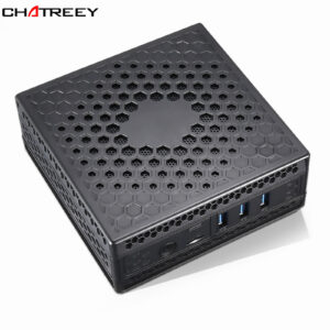Chatreey AC1 Z Fanless Mini PC Intel Celeron Quad Core J4125 Desktop