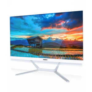 Price Intel Celeron White All In One Computer 23.8' Monitor Dual Core
