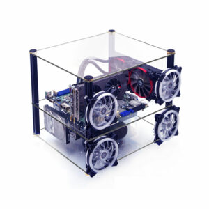 Computer Mainframe DIY Open Full Transparent Acrylic Desktop Technology