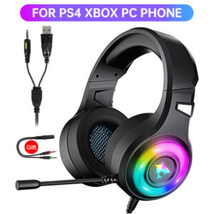 Cool RGB Light Headset Gamer For PS4 7.1surround Sound Wired PC Gaming