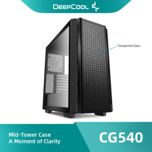 Deepcool CG540 Mini ITX / Micro ATX / ATX / E ATX Computer Case For