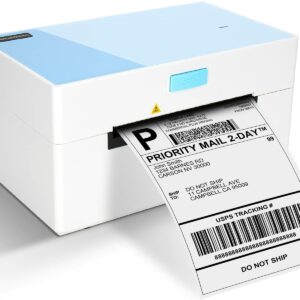 Desktop Thermal Label Printer 110MM Thermal Barcode Label Printer For