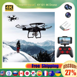 Drone KY101 4K Aerial Camera RC Drone FPV Quadcopter UAV With ESC