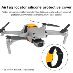 Drone Secure Holder With Strap For Apple Airtag Case Protective Cover