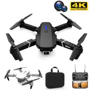 E88 Professional Mini WIFI HD 4K Drone With Camera Hight Hold Mode