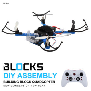 Eborui X 101 RC Drone 2.4ghz DIY Drone Building Blocks Remote Control