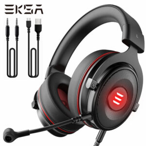 EKSA E900 Pro Virtual 7.1 Surround Sound Gaming Headset LED USB / 3.5mm