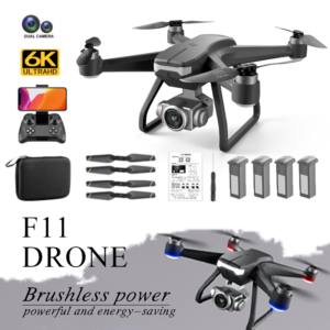 F11 Dual Camera Esc 6K Aerial Photography Brushless Motor GPS Drone