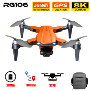 GPS Drone RG106 8K HD Camera 3 Axis Gimbal Anti Shake Aerial