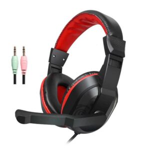 Game Headphones Gaming Headset With Microphone Stereo Sound Soft